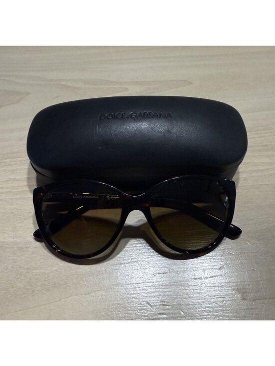 Dolce & Gabbana DG4171P Havana Polarized Sunglasses Women\'s 56-16-140 main image 4